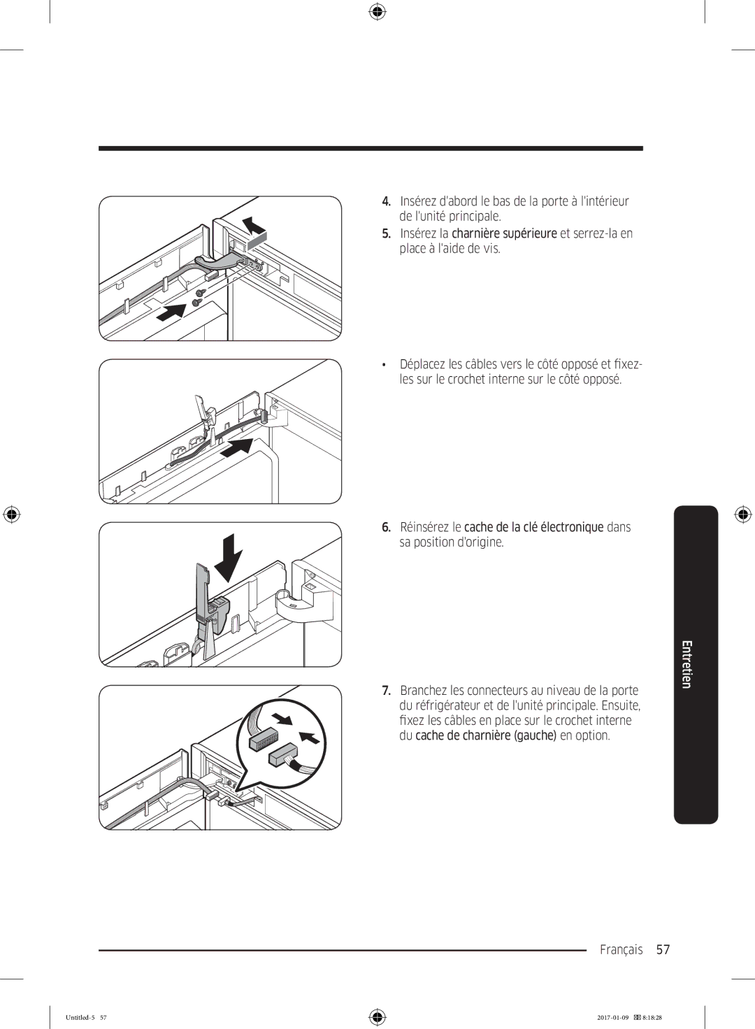 Samsung RR39M7335SA/EF, RR39M7000SA/EF, RR39M7335S9/EF, RR39M7300S9/EF manual Français  